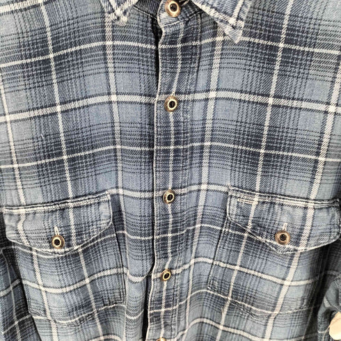 ポロラルフローレン POLO RALPH LAUREN 金属ボタンチェックシャツ メンズ JPN:L