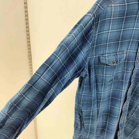 ポロラルフローレン POLO RALPH LAUREN 金属ボタンチェックシャツ メンズ JPN:L