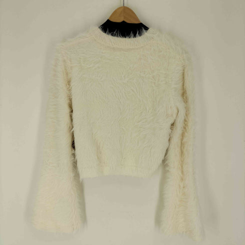 DEHEVE Hairy Flare Sleeve Knit ヘアリーフレアスリーブニット レディース ONE SIZE
