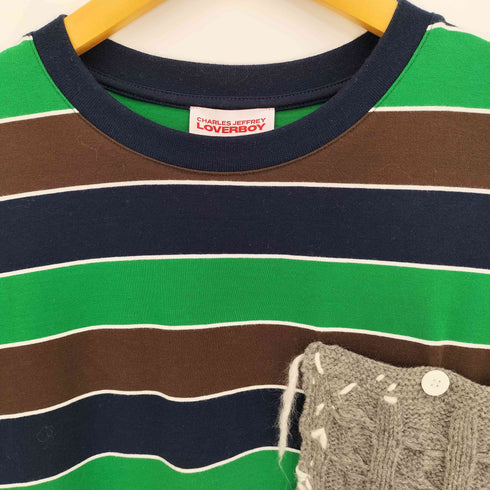 チャールズジェフリーラバーボーイ CHARLES JEFFREY LOVERBOY 25aw Patch Long Sleeve 2-In-1 Tee メンズ import:S
