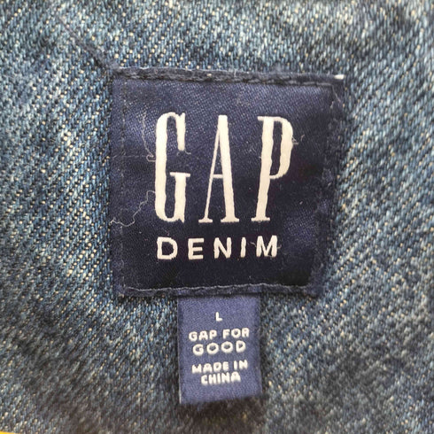 ギャップデニム GAP DENIM 18AW SH SHERPA LINE シェルパ ボアランチ デニム ジャケット メンズ import:L