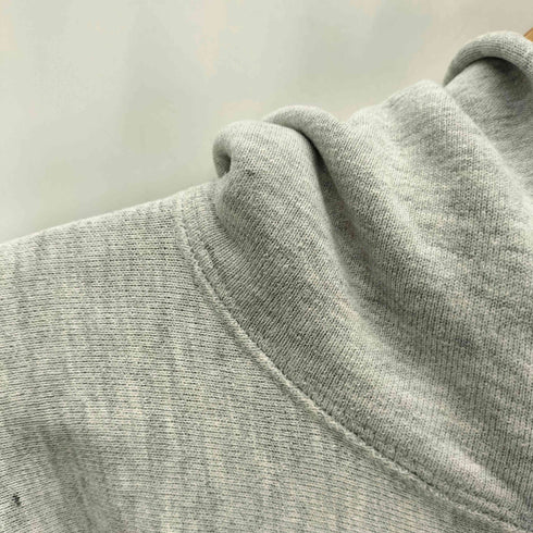 チャンピオン Champion 90S 刺繍タグ 前期 USA製 REVERSE WEAVE カプセルロゴ 3段 プリント プルオーバー パーカー 袖目つき メンズ import:XXL