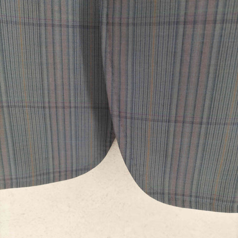 バーバリーズ BURBERRYS シェルボタン チェック柄2Bテーラードジャケット メンズ 175