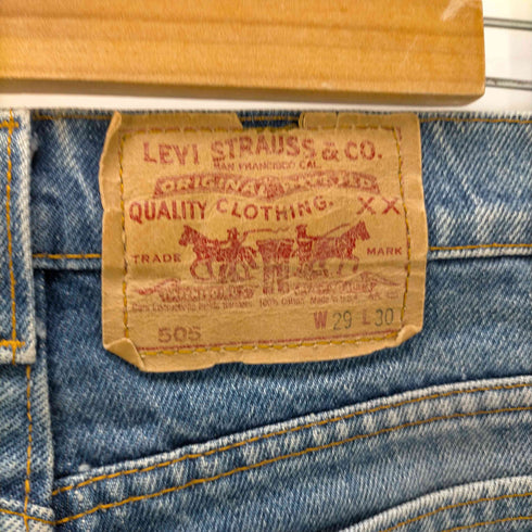 リーバイス Levis 90S USA製 505 ボタン裏 532 刻印 ジップフライ デニム パンツ 1999年製 メンズ W:29 L:30