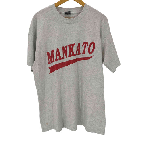 90S FRUIT OF THE LOOM ボディ BEST タグ USA製 MANKATO 両面プリント Tシャツ 1994年製 袖シングル メンズ import:XL