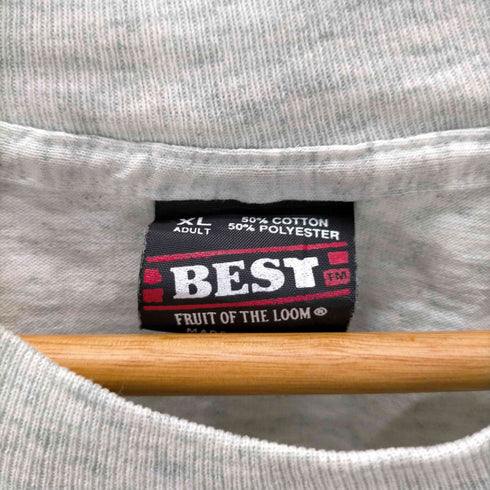 90S FRUIT OF THE LOOM ボディ BEST タグ USA製 MANKATO 両面プリント Tシャツ 1994年製 袖シングル メンズ import:XL