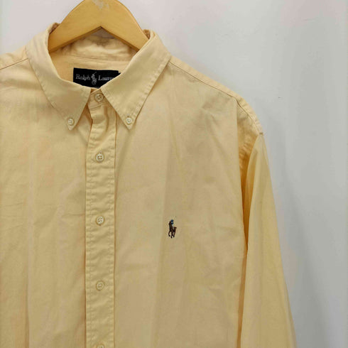 ラルフローレン RALPH LAUREN CLASSIC FIT ポニー 刺繍 L/S ボタンダウン シャツ メンズ 17 36/37