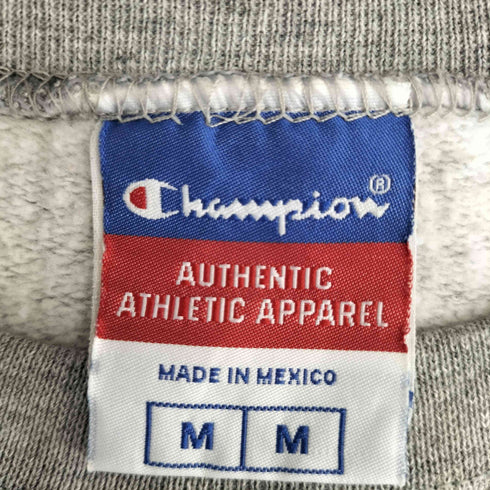 チャンピオン Champion 00s MADE IN MEXICO フロントワッペン 霜降りスウェット 目あり MIAMI メンズ import:M