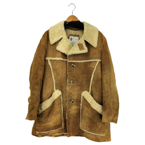 ロンドンフォグ LONDON FOG 70s スウェード ランチ ムートンコート メンズ 44