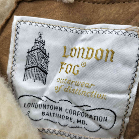 ロンドンフォグ LONDON FOG 70s スウェード ランチ ムートンコート メンズ 44