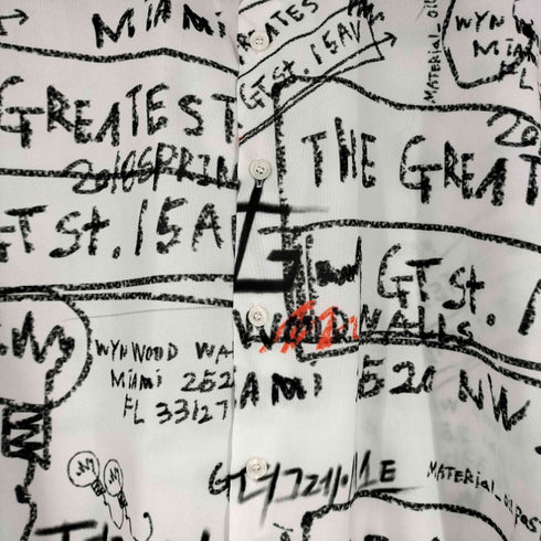 THE GREATEST 総柄 L/S シャツ メンズ