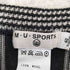 M.U.SPORTS パイル刺繍ニットベスト メンズ 40