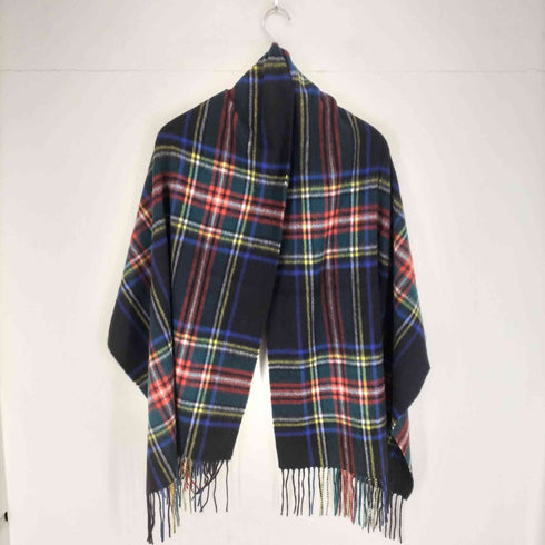 cashmere カシミヤ100% フリンジマフラー メンズ