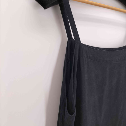 アイエスイッセイミヤケ I.S. ISSEY MIYAKE フロントポケットレーヨンワンピース レディース JPN:M