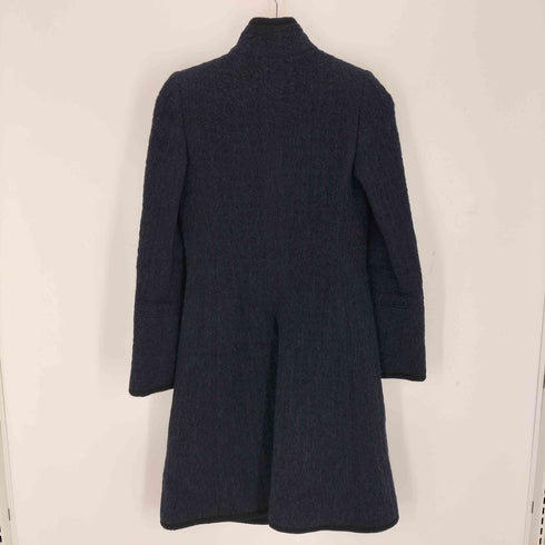 アルマーニコレツィオーニ ARMANI COLLEZIONI イタリア製 スタンドカラーウールコート レディース 38