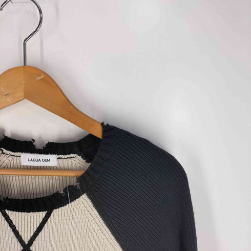 ラグアジェム LAGUA GEM RAGLAN SLEEVE ミニワンピース レディース JPN:S