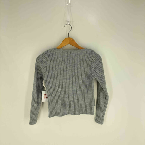 ミエット miette レイヤード配色ニットカーディガン レディース