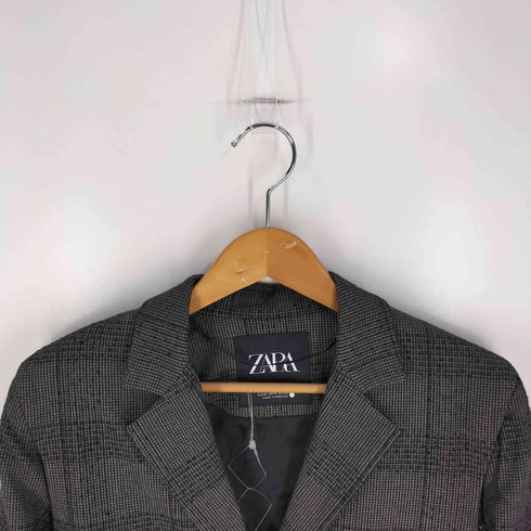 ザラ ZARA ジッパー付きブレザーワンピース レディース import:M