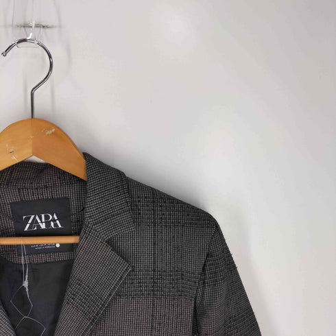 ザラ ZARA ジッパー付きブレザーワンピース レディース import:M