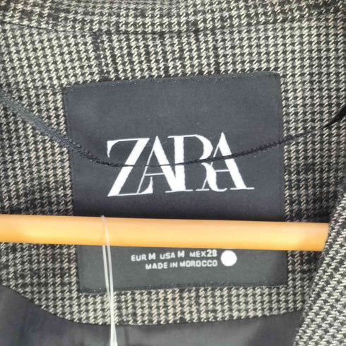 ザラ ZARA ジッパー付きブレザーワンピース レディース import:M