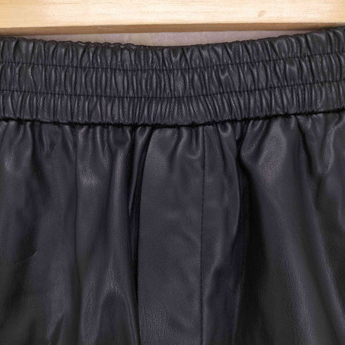 ザラ ZARA フェイクレザーショートパンツ レディース XS
