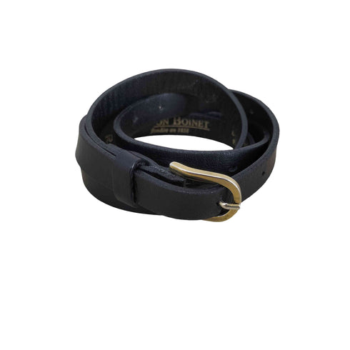 メゾンボアネ maison boinet MADE IN FRANCE ゴールドバックルベルト レディース 70