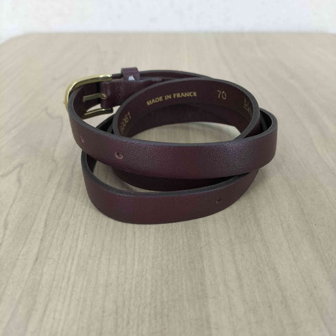メゾンボアネ maison boinet MADE IN FRANCE ゴールドバックルベルト レディース 70