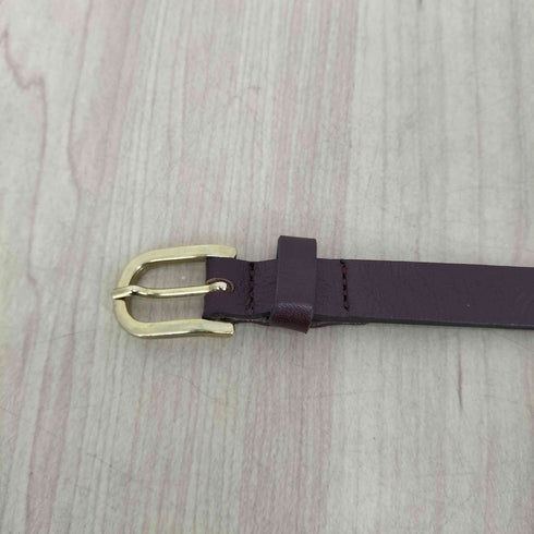 メゾンボアネ maison boinet MADE IN FRANCE ゴールドバックルベルト レディース 70