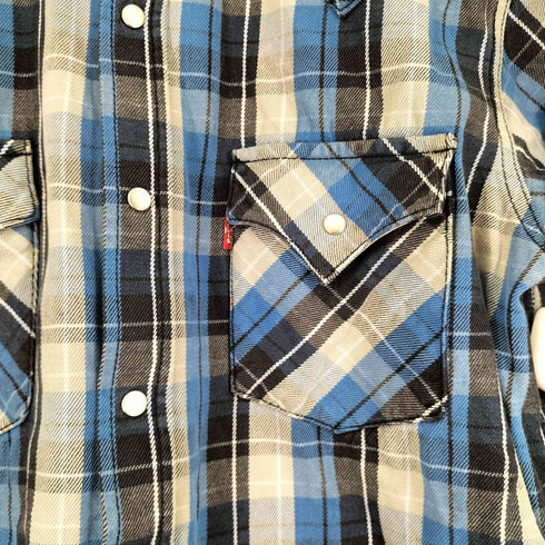 リーバイス Levis RED TAB ウエスタンチェックネルシャツ メンズ JPN:L