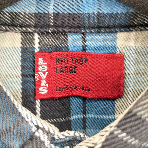 リーバイス Levis RED TAB ウエスタンチェックネルシャツ メンズ JPN:L