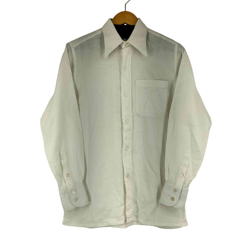 イヴサンローラン Yves Saint Laurent 80-90S L/S レギュラーカラーシャツ メンズ FR:38
