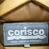 コリスコ CORISCO pig leather 豚革 レザーダウンジャケット メンズ JPN:M
