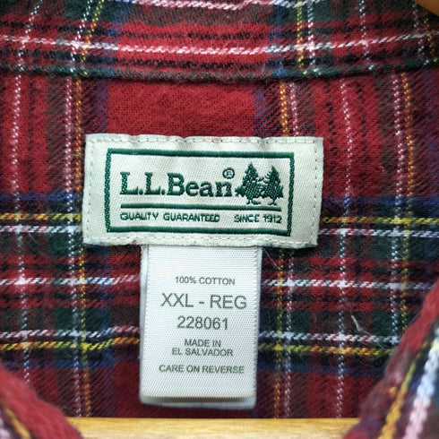 エルエルビーン L.L.Bean チェック ボタンダウンシャツ メンズ JPN:XXL