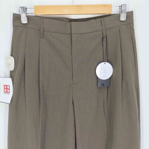 アイテムズアーバンリサーチ ITEMS URBAN RESEARCH 25AW ミニマルチェック クラシック トラウザー レディース JPN:M