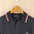 フレッドペリー FRED PERRY 英国製 ロゴ刺繍 S/S ポロシャツ メンズ 38