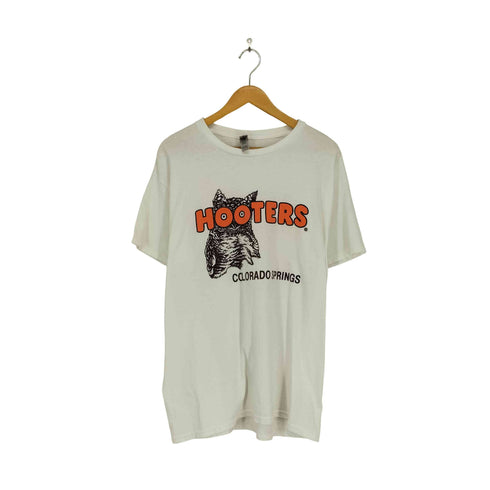 ギルダン GILDAN HOOTERS 両面プリントクルーネックTシャツ メンズ L