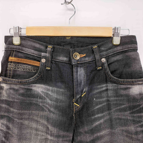 エドウィン EDWIN XU EXCLUSIVE VINTAGE LOT EX 404 ストレート ブラック デニム パンツ メンズ 28