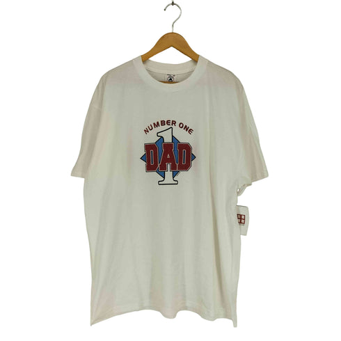 デルタプロウェイト DELTA PRO WEIGHT NUMBER ONE DAD フロントプリントクルーネックTシャツ メンズ XL
