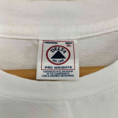 デルタプロウェイト DELTA PRO WEIGHT NUMBER ONE DAD フロントプリントクルーネックTシャツ メンズ XL