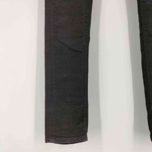 ヴァンキッシュ VANQUISH One Wash Power Stretch Skinny Denim Pants ストレッチ スキニー ブラック デニム パンツ メンズ 28