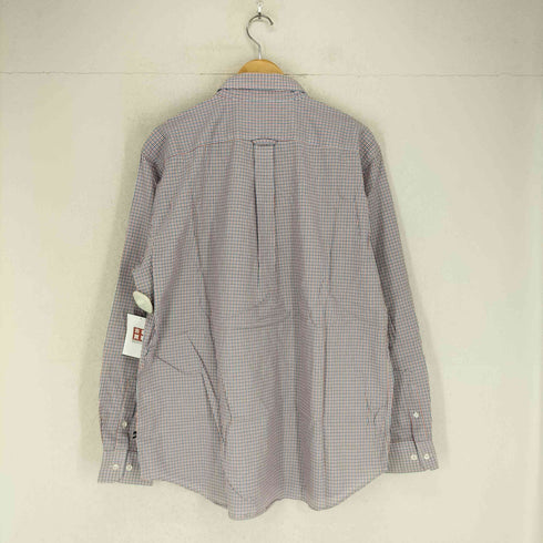 ノーティカ NAUTICA CLASSIC FIT ロゴ刺繍チェックBDシャツ メンズ XL