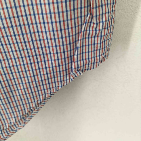 ノーティカ NAUTICA CLASSIC FIT ロゴ刺繍チェックBDシャツ メンズ XL