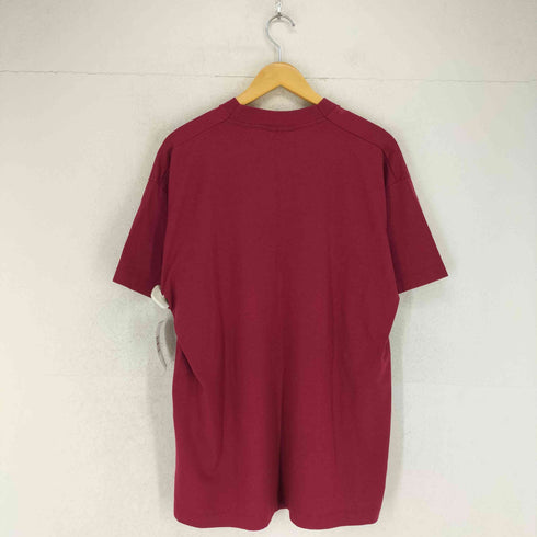 フルーツオブザルーム FRUIT OF THE LOOM 90s USA製 袖裾シングル KANGAROOS フロントプリントクルーネックTシャツ メンズ XL