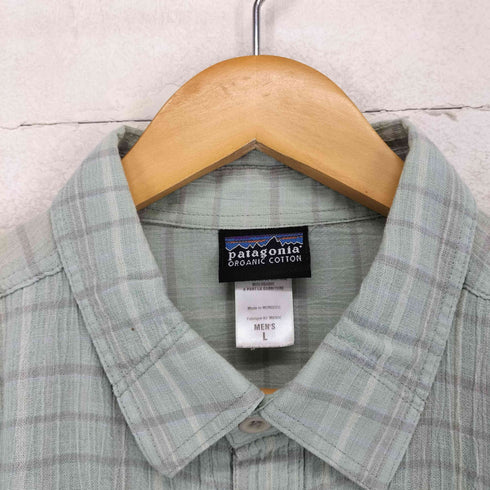 パタゴニア patagonia 00s 08SS チェック柄ボックスシャツ メンズ L