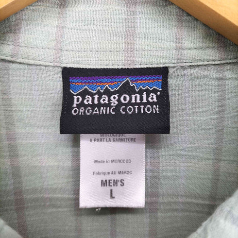 パタゴニア patagonia 00s 08SS チェック柄ボックスシャツ メンズ L