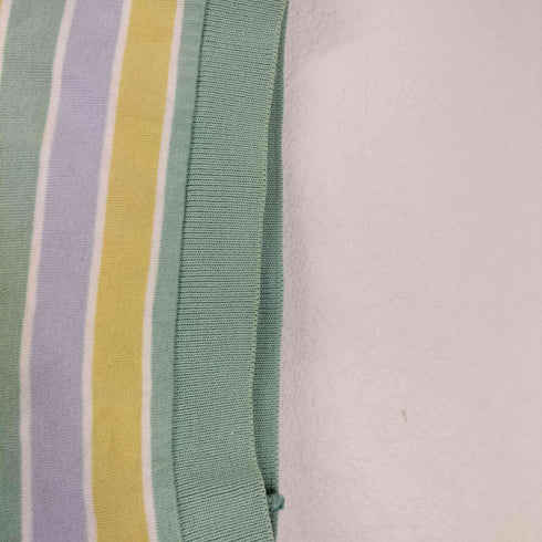 ラコステ LACOSTE ボーダー柄ロゴ刺繍ポロシャツ メンズ 6