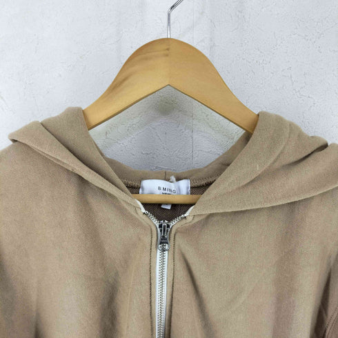 ビーミングバイビームス B:MING by BEAMS フードドロップジップパーカー メンズ JPN:L