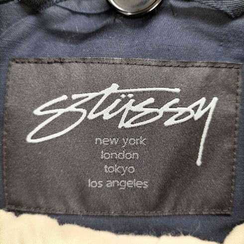 ステューシー Stussy 00s racoon fur ラクーンファー モッズコート メンズ S