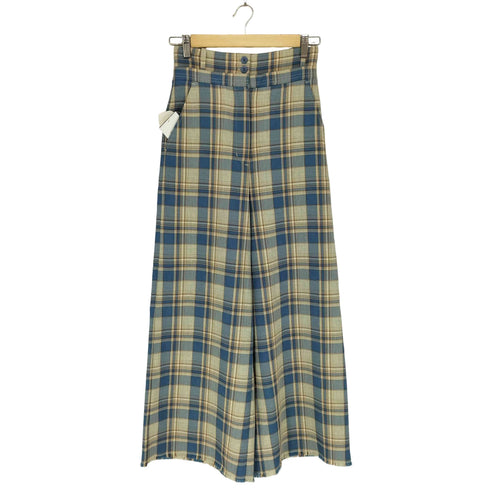 アメリ AMERI CHECK PANTS レディース S