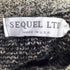 SEQUEL LTD. 総柄 ニットプルオーバー メンズ